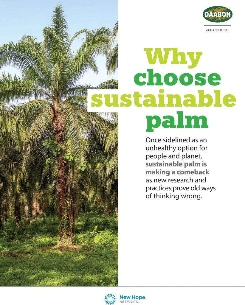 Why Choose Sustainable Palm Oil